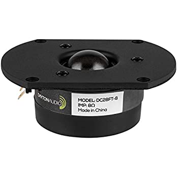 【中古】Dayton Audio DC28FT-8 1-1/8in 地絹 学生寄宿舎 トランキュート ツイーター