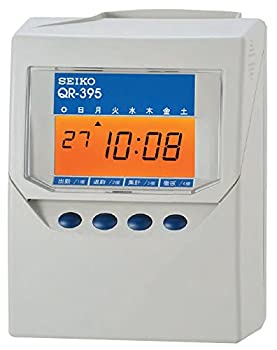 【中古】【非常に良い】セイコーソリューションズ 多機能タイムレコーダー QR-395