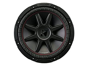 【中古】Kicker CompVR CVR122 (43CVR122) 800W Peak (400W RMS) 12 CompVR Series Dual 2-Ohm Car Subwoofer by Kicker TV・オーディオ・カメラ-オーディオ
