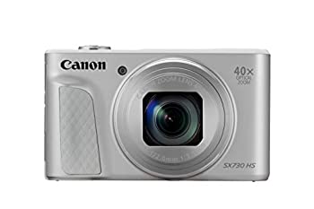 【中古】Canon コンパクトデジタルカメラ PowerShot SX730 HS しろがね色 光学40倍望遠レンズ PSSX730HS(SL)