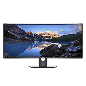 【中古】【人並み外れたに好いたらしい】DELL UltraSharp U3818DW LED display 95.2 糎 (37.5) Ultra-Wide Quad 固定ディスク+ Curved Matt Black