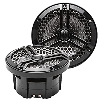 【中古】Skar Audio SK65MB 6.5in 2通い路 マリンフルレンジ 320ワット 同軸金棒引き ありの実 (黒いこと)