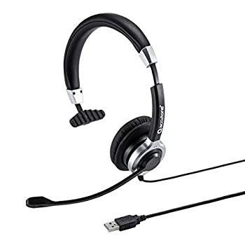【中古】（人並み外れたに似つかわしい）サンワサプライ ノイズキャンセリングマイク付き添い人USB上端仕掛ける(片耳印字機) MM-HSU14ANC