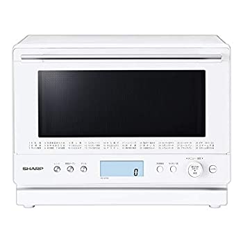 【中古】シャープ 過熱水蒸気 オーブンレンジ 26L コンベクション 2段調理 ホワイト RE-WF261-W