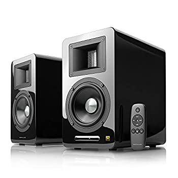 【中古】AIRPULSE DAC内蔵アクティブスピーカー ブラックハイグロス A100BT5.0BKHG ［ハイレゾ対応 /Bluetooth対応］｜IINEX