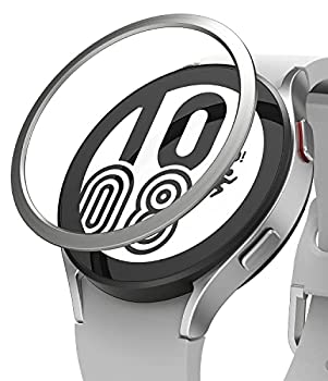 【中古】「Ringke」Galaxy Watch 5 / 4 44mm ケース ステンレス製 バンパー カスタム 保護 フレーム 簡単取り付け メタリック 超薄型 カバー 変色防止 [B