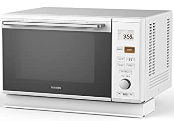 【中古】【非常に良い】[山善] スチームオーブンレンジ 25L 一人暮らし 二人暮らし フラットテーブル スチーム調理 自動メニュー19種搭載 角皿付き ホワイト MRK-F250TSV(W)｜IINEX