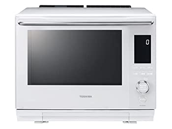 【中古】東芝 カウンタートップ 過熱水蒸気オーブンレンジ 石窯ドーム 30L グランホワイト ER-XD3000(W)