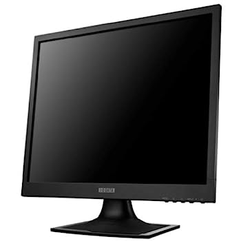 【中古】【人並み外れたに好いたらしい】I-O DATA LEDうしろ側点火装置やとい入れる 19型真四角液晶見せびらかす 黒いこと青写真 LCD-AD199GEB