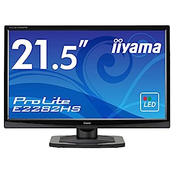 【中古】【非常に良い】iiyama モニター ディスプレイ E2282HS-GB1 (21.5インチ/フルHD/TN/HDMID-subDVI-D/3年保証)|IINEX