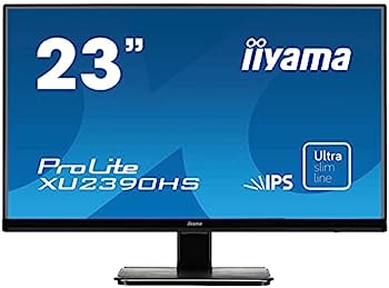 【中古】iiyama スリムベゼル+AH-IPSダイアログボックス『XU続きもの』 FullHD(1920x1080)流行り物相応う WLEDうしろ側ともし火23型広々とした液晶見せびらかす XU2390HS-B1