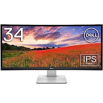 【中古】Dell 曲面モニター 34インチ U3415W(3/広視野角/フレームレス/スピーカー付/UWQHD/IPS非光沢/フリッカーフリー/DP,mDP,HDMIx2/高さ調整)|IINEX