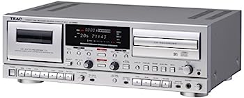 【中古】（非常に良い）TEAC CDレコーダー/カセットデッキ シルバー AD-RW950-S｜IINEX