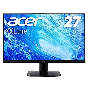 【中古】(非常に良い)Acer モニター ディスプレイ AlphaLine 27インチ KA270HAbmidx フルHD VA フレームレス HDMI DVI D-Sub スピーカー内蔵 ブルーライト軽減 VESA対|IINEX