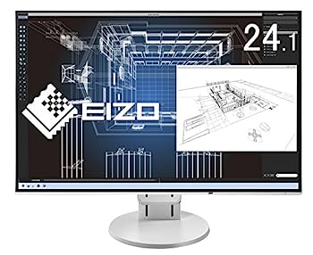 【中古】EIZO FlexScan 24.1インチ ディスプレイ モニター (WUXGA/IPSパネル/ノングレア/ホワイト/5 無輝点) EV2456-RWT|IINEX