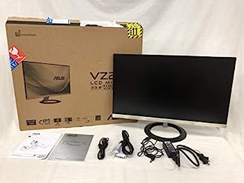 【中古】ASUS ひな形受け答え 管する 23.8in IPS 薄さ7粍のウルトラか細い 青みともし火助け出す フリッカーフリー HDMI,D-sub 金棒引き VZ249H