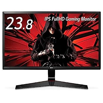 【中古】LG ゲーミング モニター ディスプレイ 24MP59G-P 23.8インチ/フルHD/IPS非光沢/1ms(MBR)/DisplayPort・HDMI・D-Sub