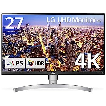 楽天市場】【中古】LG モニター ディスプレイ 27UK600-W 27インチ/4K