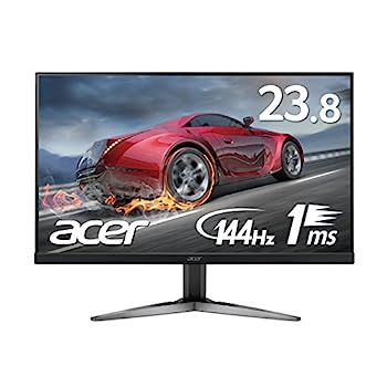 【中古】（非常に良い）Acer ゲーミングモニター SigmaLine 23.8インチ WQHD KG241YUbmiipx 1ms 144Hz TN FreeSync HDMIx2 スピーカー内蔵 ブルーライト軽減