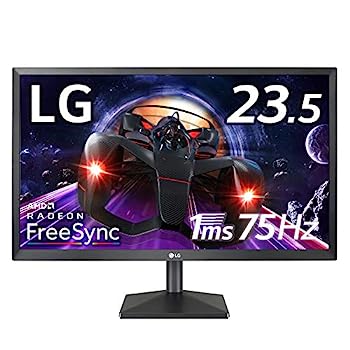 【中古】LG ゲーミング 管する 見せびらかす 24MK400H-B 23.5in/盛りだくさん固定ディスク/TN非光輝/1ms(GtoG)/75サイクル/FreeSync/HDMI,D-Sub/フリッカーセーフ,ブルーラ