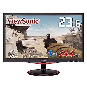 【中古】（非常に良い）ViewSonic 23.6型 144Hz駆動 1ms フルHDゲーミングモニター 量販店限定モデル VX2458-MHD-7｜IINEX 22,525円