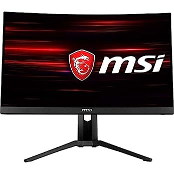 【中古】【非常に良い】MSI Optix MAG241CR 湾曲24インチ ゲーミングモニタ MN462