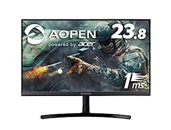 【中古】（非常に良い）AOPEN ゲーミングモニター 24ML2Ybmix 23.8インチ 75Hz 5ms 1 ms (TVR) IPS フルHD HDMI 3年