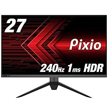 【中古】Pixio PX279RP ディスプレイ モニター [ 27 インチ 240hz 1920×1080 1ms HDR FreeSync G-SYNC Compatible対応 ] ゲーミング モニター ベゼルレ