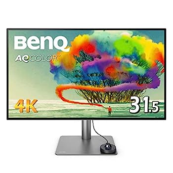 【中古】（人並み外れたに好いたらしい）BenQ PD3220U 設計者向け管する (31.5in/4K/IPS/ノングレア/P3 95%/Rec.709 100%/Thunderbolt 3(85W給電)/青味ともし火助け出す/DP/OSDコ