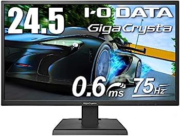 【中古】アイ・オー・データ機器 LCD-GC252SXB 「5年」75Hz対応＆PS4(R)用24.5型ゲーミングモニター「GigaCrysta」
