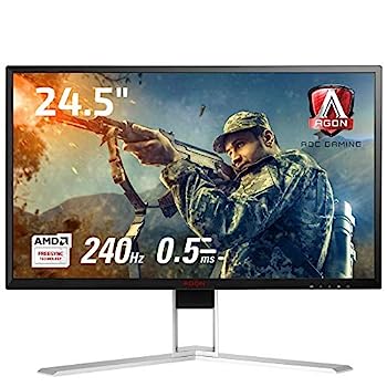 【中古】（非常に良い）AOC ゲーミングモニター ディスプレイ AG251FZ2/11 (24.5インチ/FHD/TN/HDMI/0.5ms/DisplayPort/240Hz/フリッカーフリー/ローブルーモード)