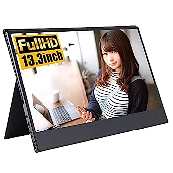 【中古】（人並み外れたに好いたらしい）移動性管する 盛りだくさん固定ディスク 振り合う役立つこと 13.3in 3年 WT-133BT-BK 楽になることの日本会社組織 WINTEN USB Type-C HDMI（ミニ） タッチパネル 移動性ディス