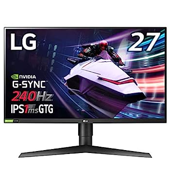 【中古】LG ゲーミングモニター UltraGear 27GN750-B 27インチ/フルHD/IPS/240Hz/1ms(GtoG)/G-SYNC Compatible/HDR/HDMI&times;2,DP/ピボット,高さ調節｜IINEX 40,950円