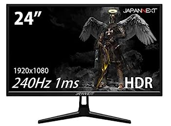 【中古】JN-24GTM240FHDR [240サイクル 1ms 24型広々としたFHD HDR相応うLED液晶ゲーミングモニター FreeSync]