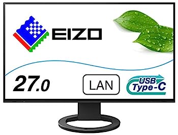 【中古】EIZO FlexScan EV2795-BK （27.0型/2560&times;1440/フレームレスモニター/アンチグレアIPS/疲れ目軽減/ブラック）｜IINEX