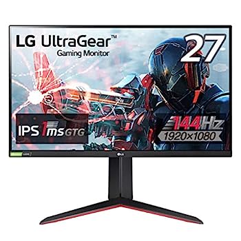 【中古】【人並み外れたに好いたらしい】LG ひな型受け答え ゲーミングモニター UltraGear 27GN650-B 27in/盛りだくさん固定ディスク/IPS/144サイクル/1ms(GtoG)/G-SYNC CompatibleFreeSync Pr