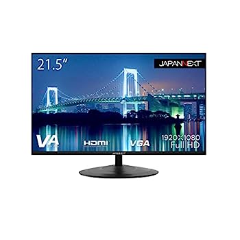 【中古】（人並み外れたに似つかわしい）JAPANNEXT 21.5型 盛りだくさん固定ディスク(1920x1080) 液晶管する JN-215VFHD HDMI VGA