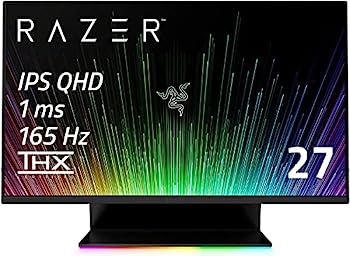 【中古】Razer Raptor 27 ゲーミングモニター 27インチ 165Hz 1ms QHD IPS ノングレア G-Sync Compatible FreeSync Premium THX 認定 Chroma ライティン