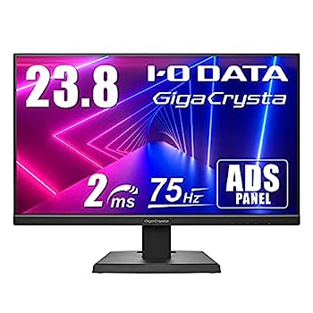 【中古】(非常に良い)アイ・オー・データ 「GigaCrysta」75Hz対応&PS4用23.8型ゲーミングモニター(広視野角パネル)LCD-GC241SXDB|IINEX