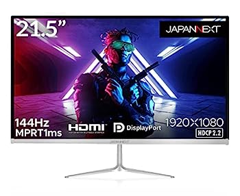 【中古】JAPANNEXT 21.5型盛りだくさん固定ディスクダイアログボックス積み上げる144サイクル相応うゲーミングモニター JN-T215FLG144FHD HDMI DP