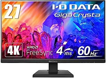 【中古】（非常に良い）IODATA LCD-GCU271XDB GigaCrysta 27型 4Kゲーミングディスプレイ HDR10対応