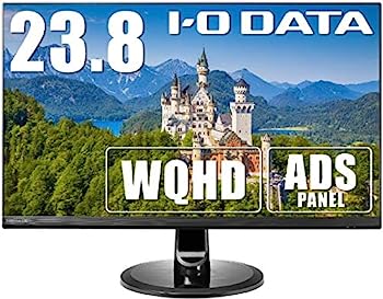 【中古】IODATA LCD-MQ241XDB-A 23.8型 WQHDディスプレイ
