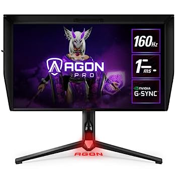 【中古】（非常に良い）AOC ゲーミングモニター AGON ワイドディスプレイ AG274UXP/11 (27インチ/ゲーミング/160Hz/1ms/UHD/スクリーンシールド/Nano IPS/昇降/回転/ス