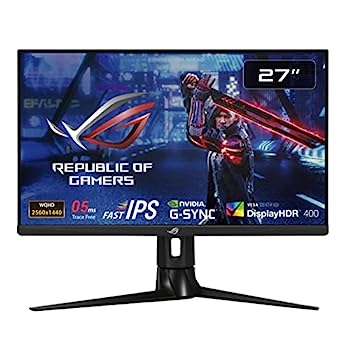【中古】ASUS ゲーミングモニター ROG Strix XG27AQM 270Hz/27インチ/WQHD/IPS/0.5ms GTG/G-SYNC Compatible/DisplayHDR400/角度調整/ 85,124円