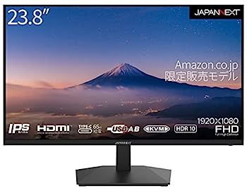 【中古】JAPANNEXT IPSダイアログボックス積み上げる23.8in 盛りだくさん固定ディスク解像力(1920 x 1080) USB-C給電相応う液晶管するJN-IPS238FHDR-C65W HDMI USB-C(65W給電) KVM役立つこと