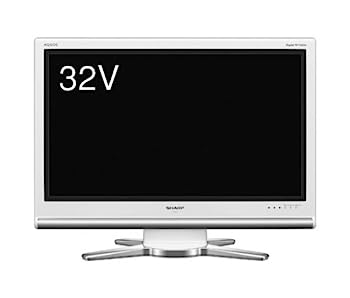 【中古】【非常に良い】SHARP 32V型 フルハイビジョン 液晶テレビ AQUOS LC-32DS3-W ホワイト