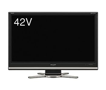 【中古】【非常に良い】シャープ 42V型 フルハイビジョン液晶テレビ ブラック AQUOS LC-42DS3-B