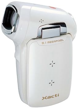 【中古】SANYO デジタルムービーカメラ Xacti (ザクティ) DMX-CG9 白いこと DMX-CG9(W)