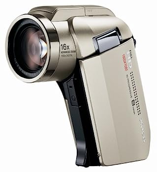 【中古】【人並み外れたに好いたらしい】SANYO 盛りだくさん高品位テレビ デジタルムービーカメラ Xacti (ザクティ) DMX-固定ディスク2000 三鞭酒・ゴールド DMX-固定ディスク2000(N)