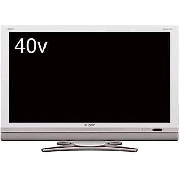 【中古】【人並み外れたに好いたらしい】せつ然たる 40V型 盛りだくさん高品位テレビ 液晶テレビ受像機 白いこと AQUOS LC-40DS6-W
